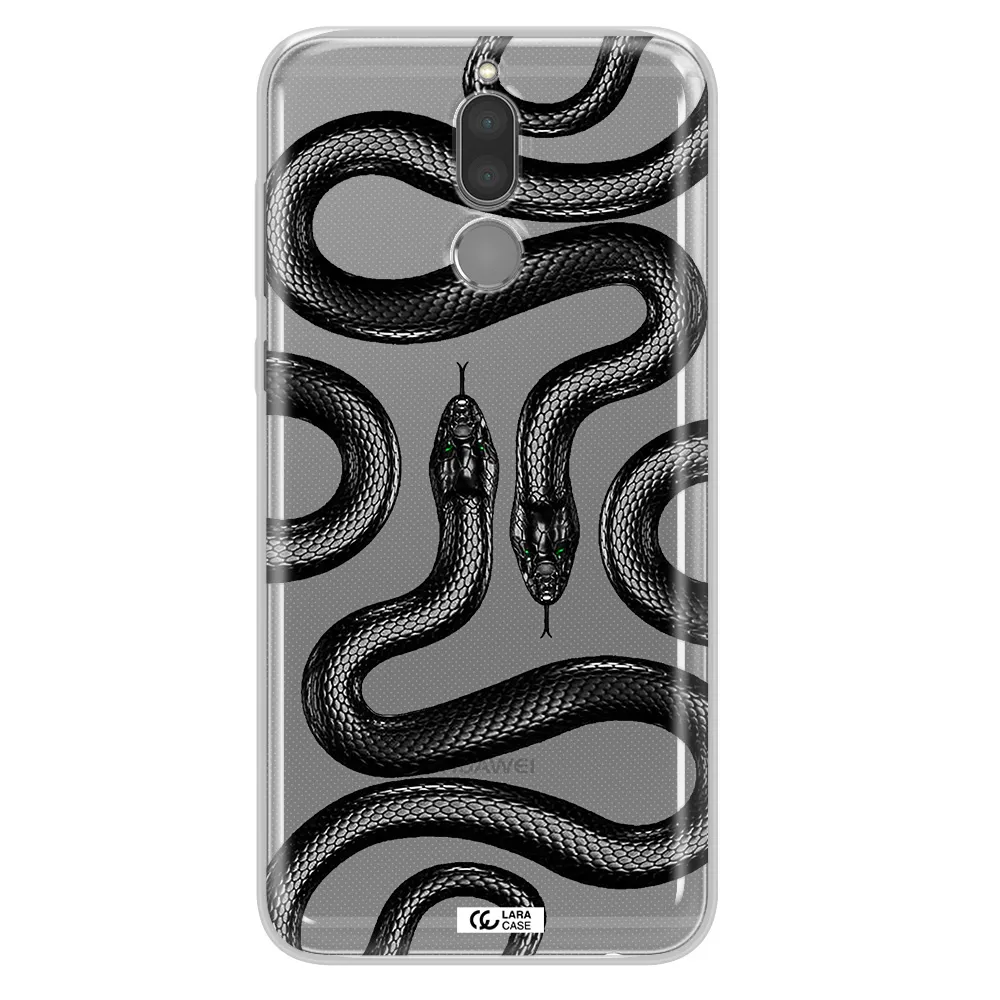 Black Snake Huawei Mate 10 Lite Clear TPU Case