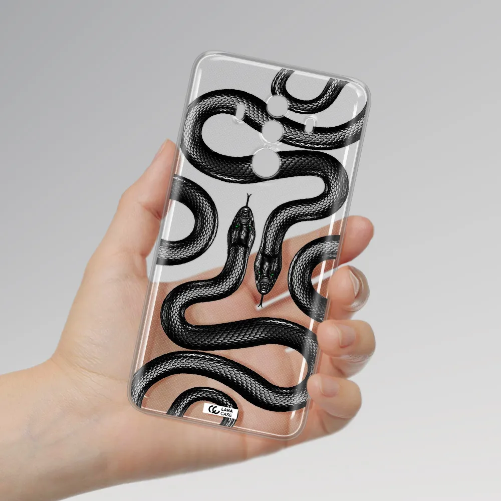 Black Snake Huawei Mate 10 Pro Clear TPU Case