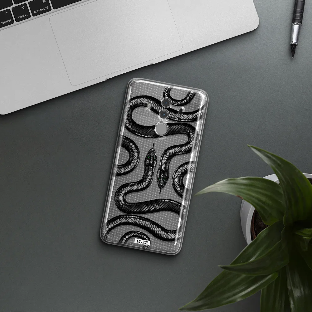 Black Snake Huawei Mate 10 Pro Clear TPU Case