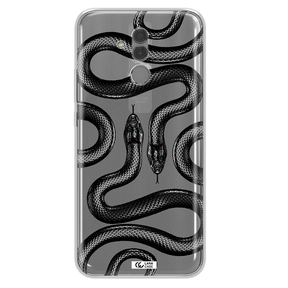 Black Snake Huawei Mate 20 Lite Clear TPU Case