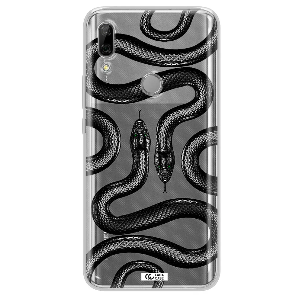 Black Snake Huawei P Smart Z Clear TPU Case