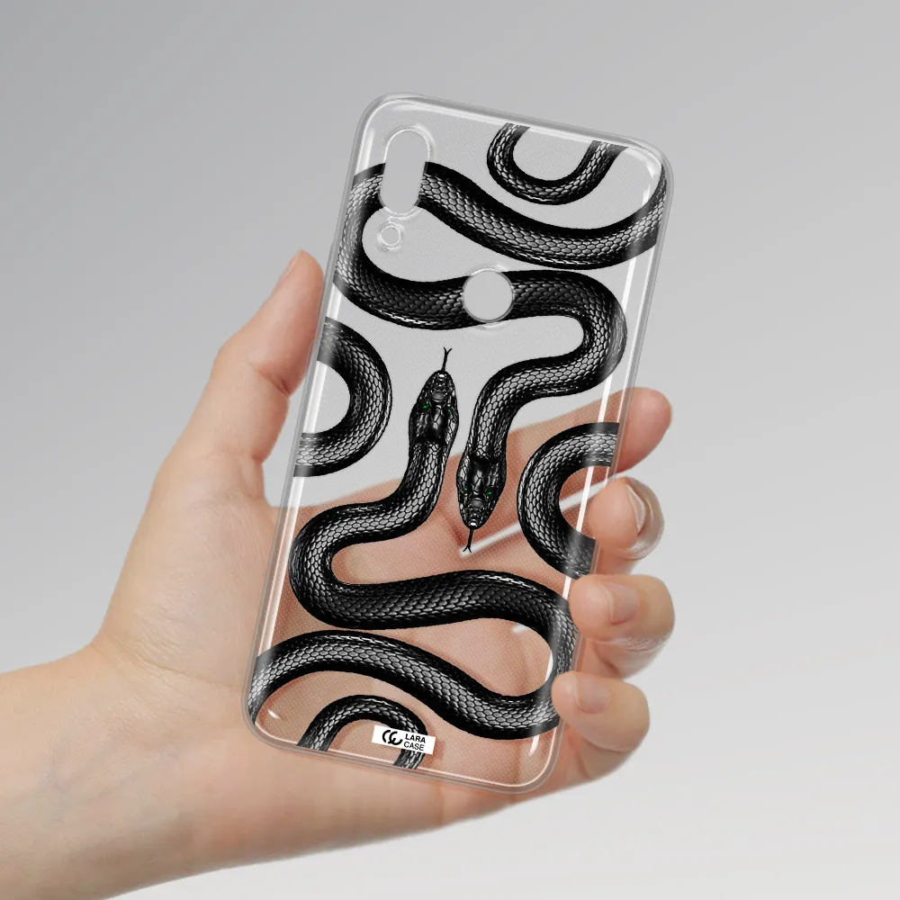 Black Snake Huawei P Smart Z Clear TPU Case