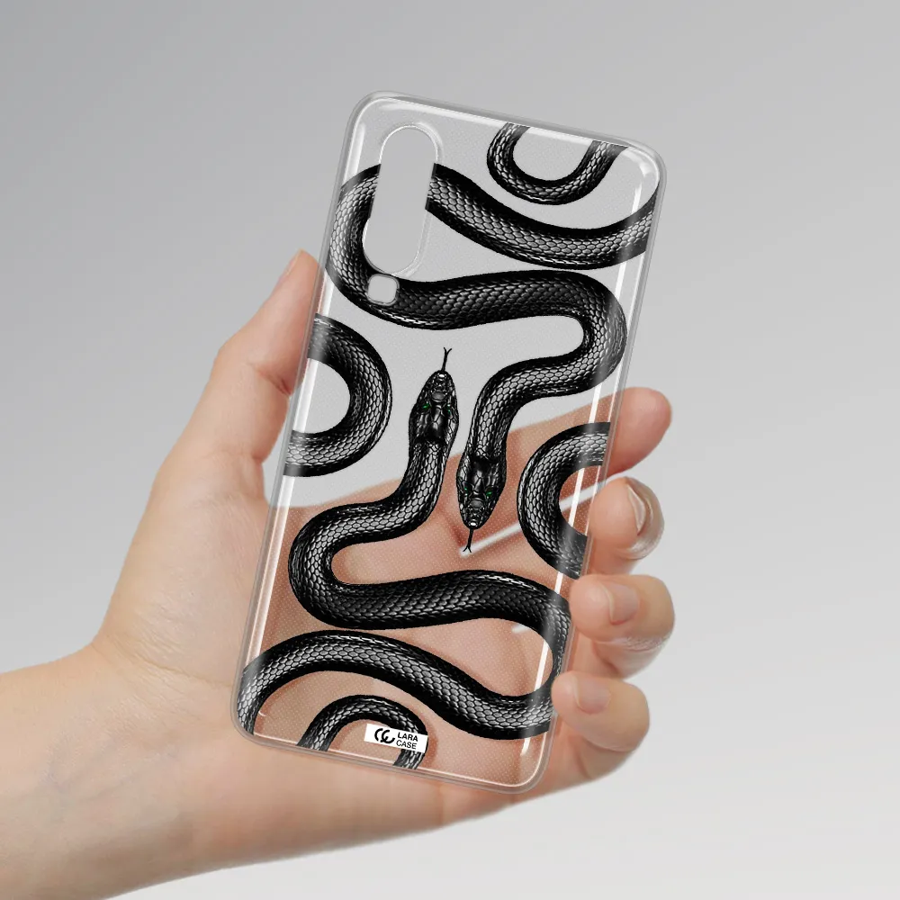 Black Snake Huawei P30 Clear TPU Case