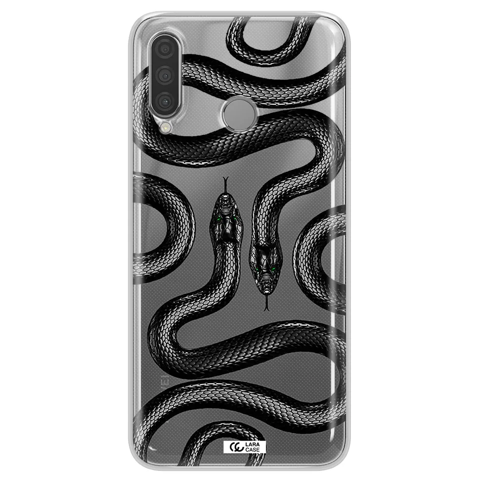 Black Snake Huawei P30 Lite Clear TPU Case