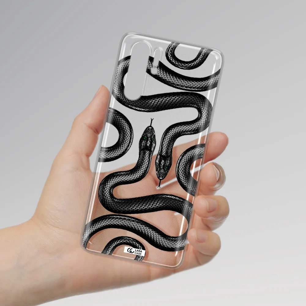 Black Snake Huawei P30 Pro Clear TPU Case