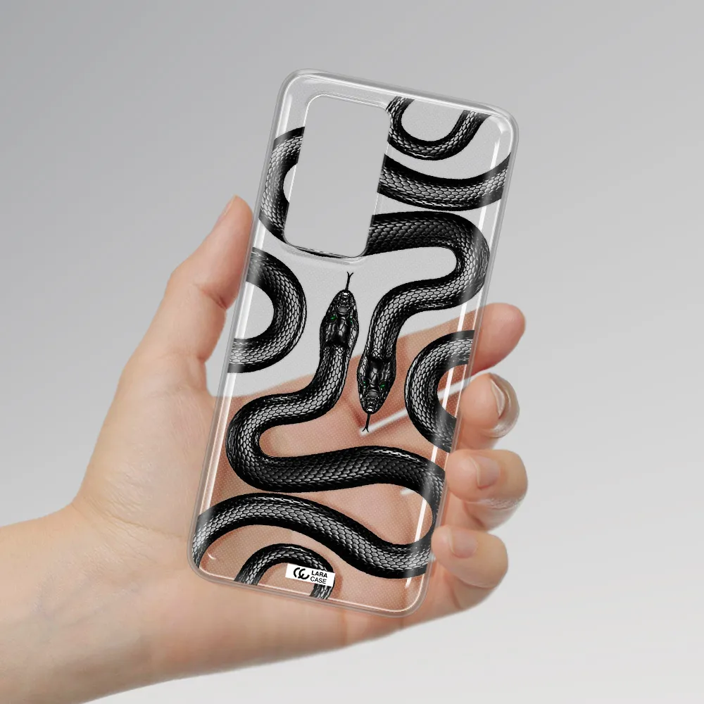 Black Snake Huawei P40 Pro Clear TPU Case