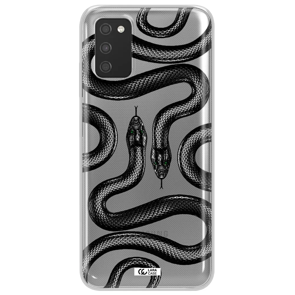 Black Snake Samsung A03S Clear TPU Case