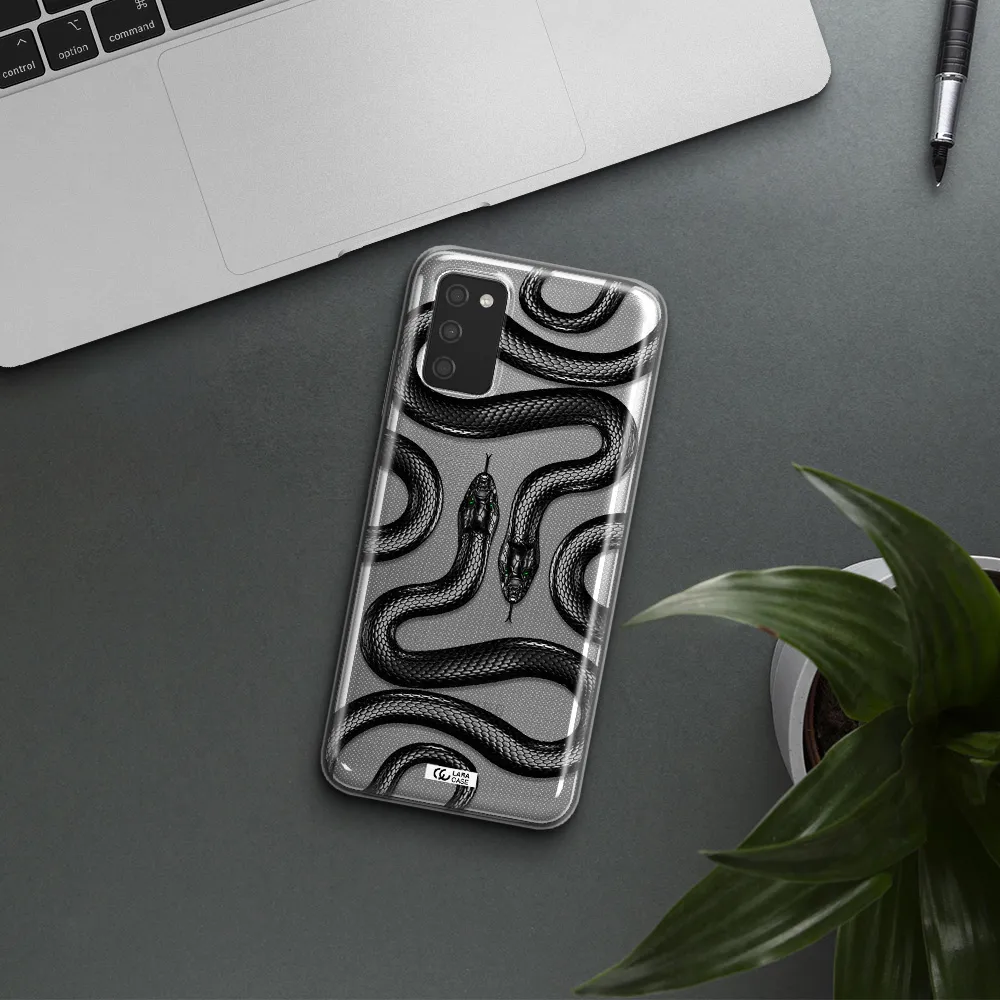 Black Snake Samsung A03S Clear TPU Case