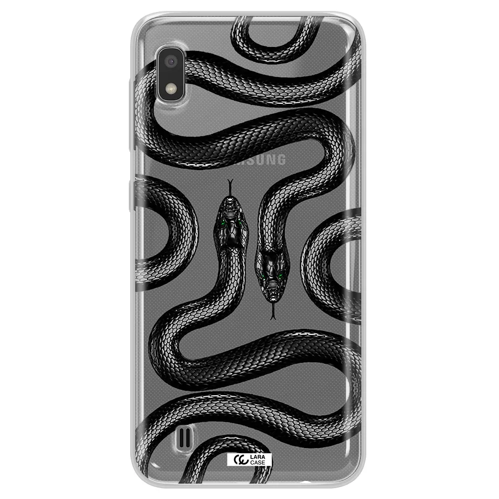 Black Snake Samsung A10 Clear TPU Case