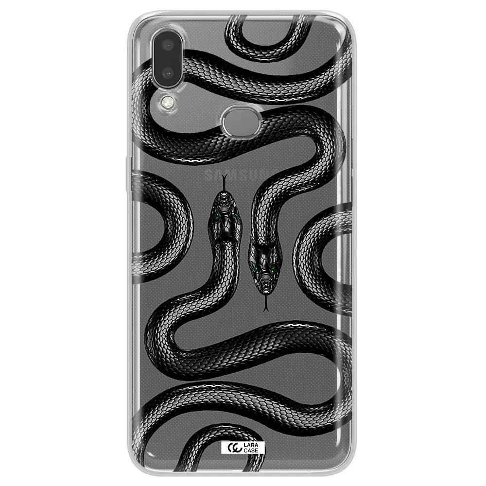 Black Snake Samsung A10S Clear TPU Case