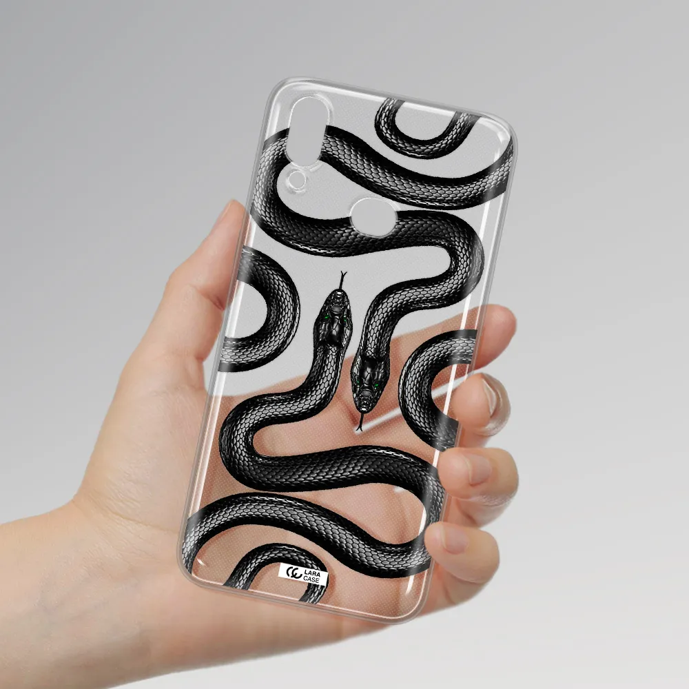 Black Snake Samsung A10S Clear TPU Case