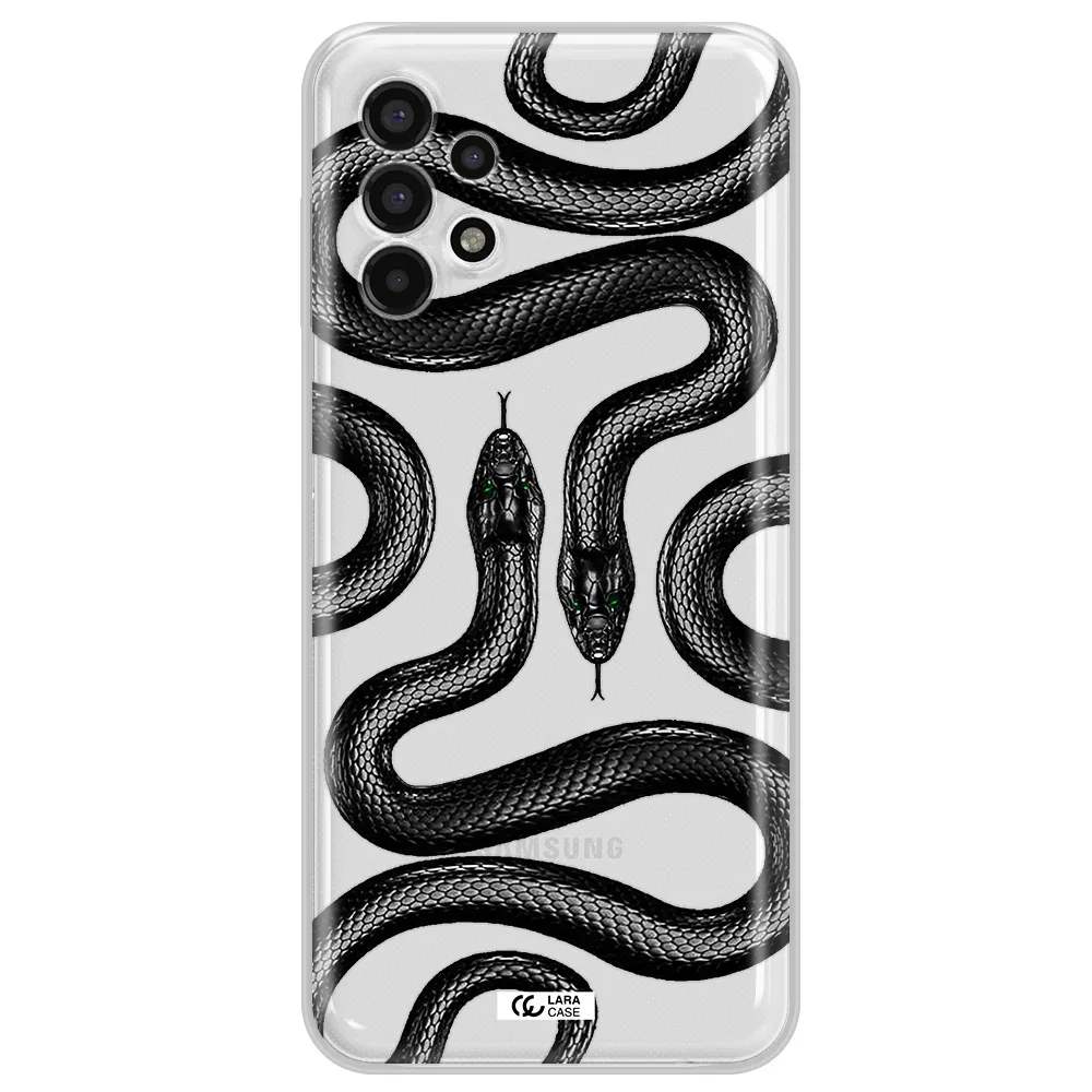 Black Snake Samsung A13 4g Clear TPU Case