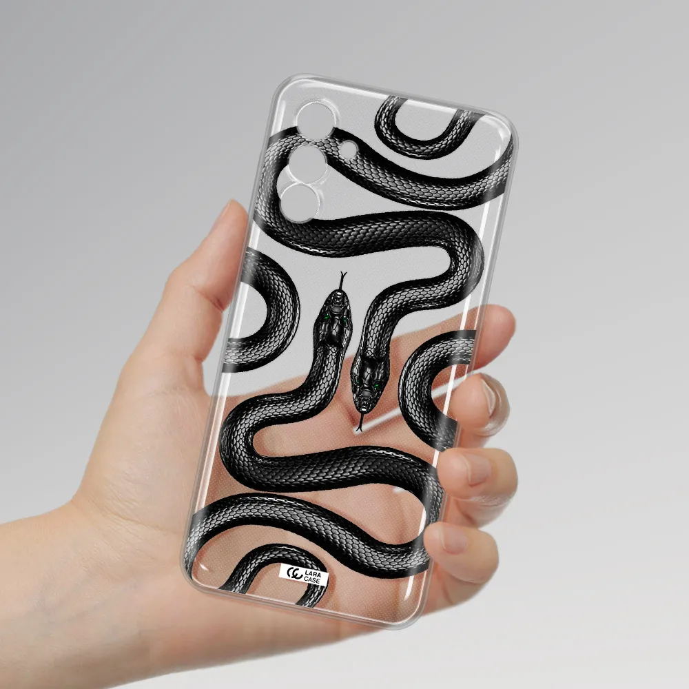Black Snake Samsung A13 5G Clear Tpu Case