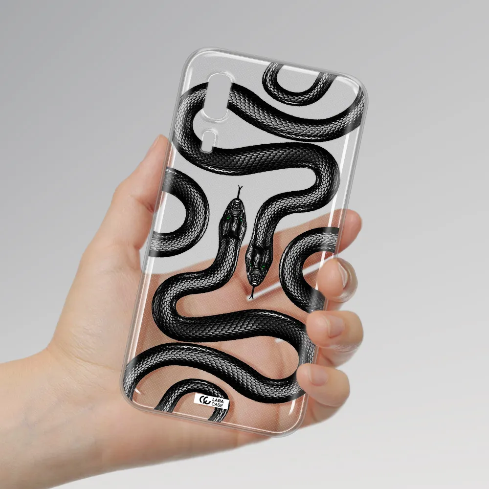 Black Snake Samsung A2 Core Clear TPU Case
