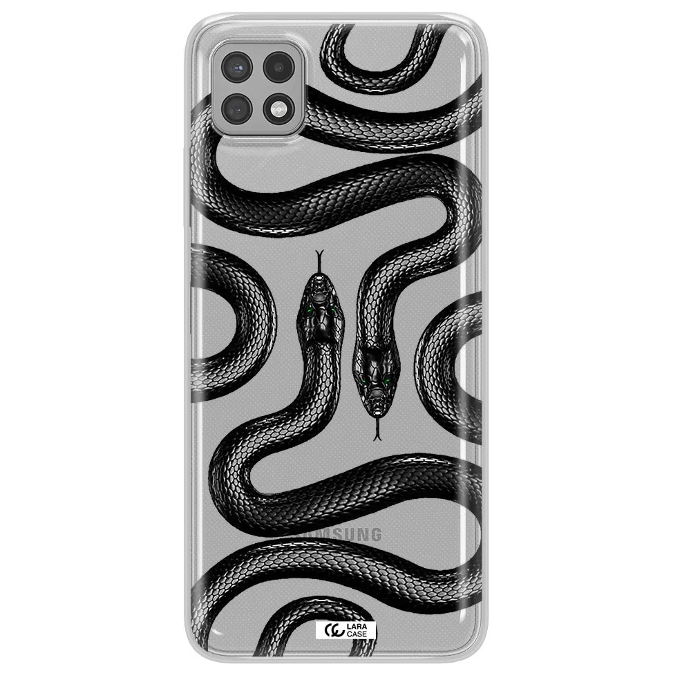 Black Snake Samsung A22 5g Clear TPU Case