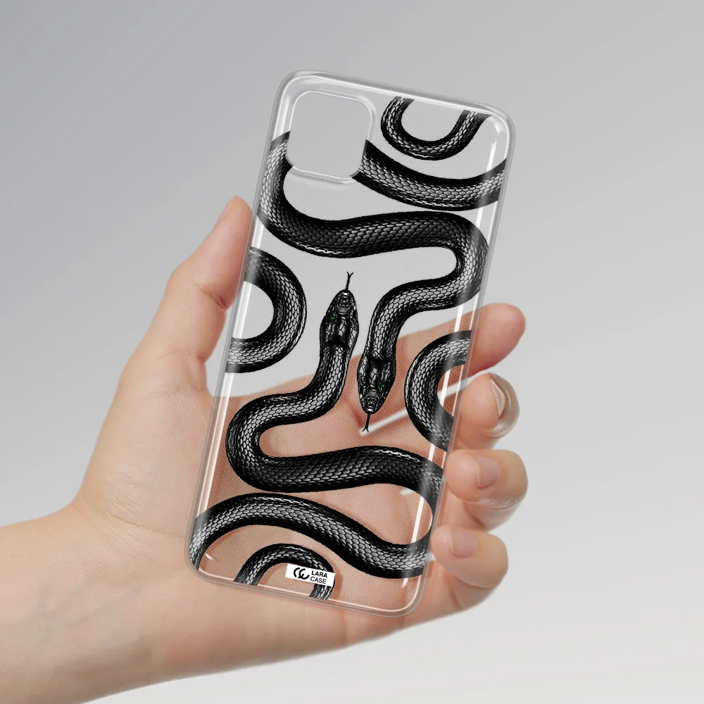 Black Snake Samsung A22 5g Clear TPU Case