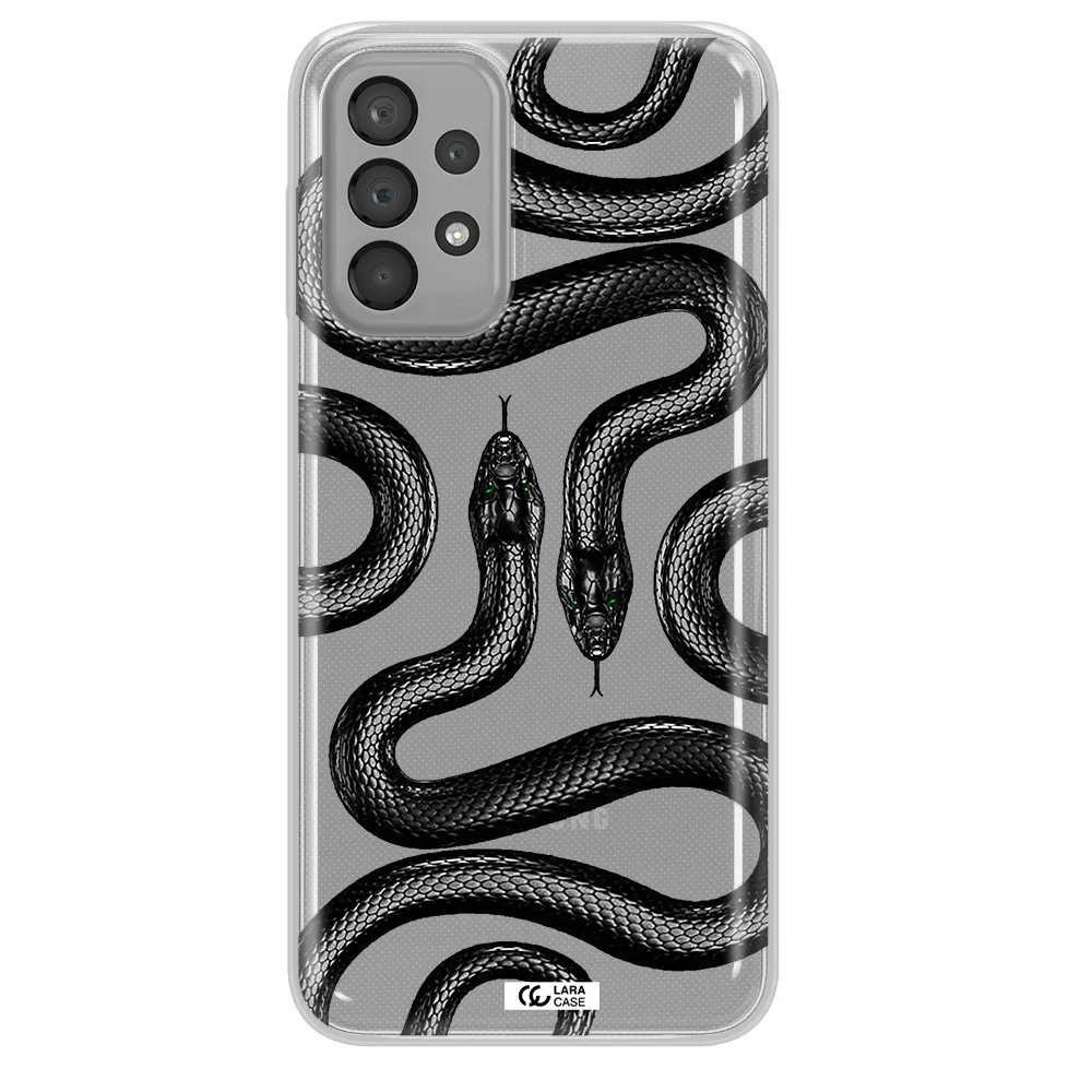 Black Snake Samsung A33 Clear TPU Case