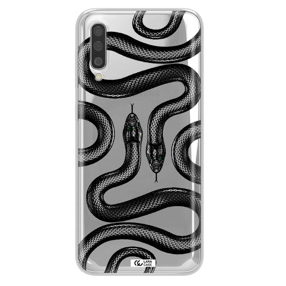 Black Snake Samsung A50S Clear Tpu Case
