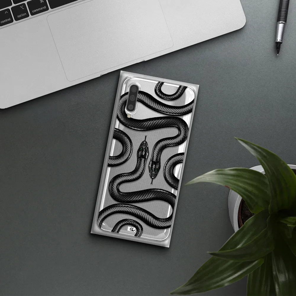 Black Snake Samsung A50S Clear Tpu Case