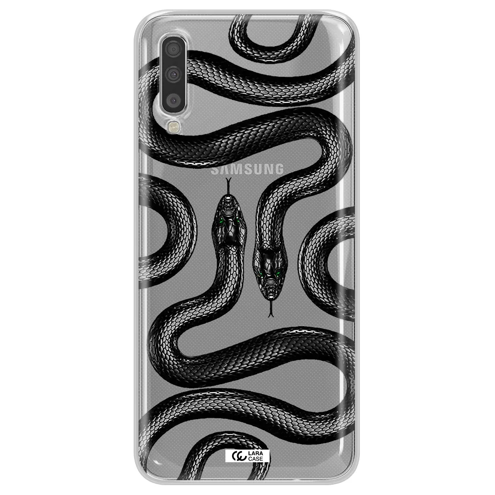 Black Snake Samsung A70S Clear Tpu Case