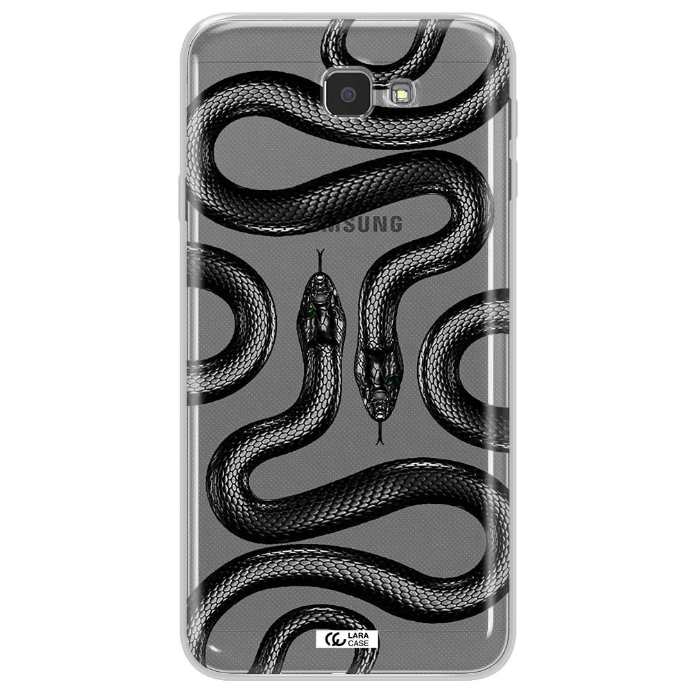 Black Snake Samsung J7 Prim Clear TPU Case