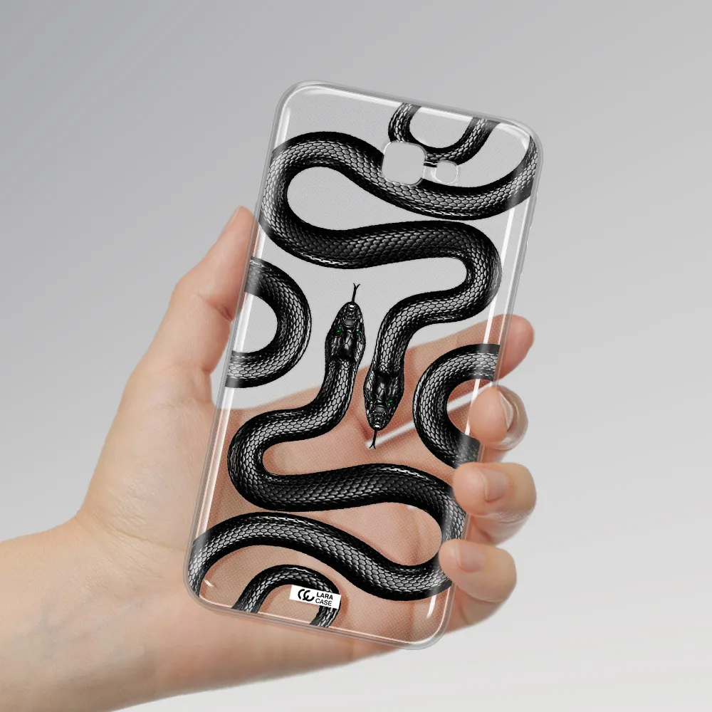 Black Snake Samsung J7 Prim Clear TPU Case