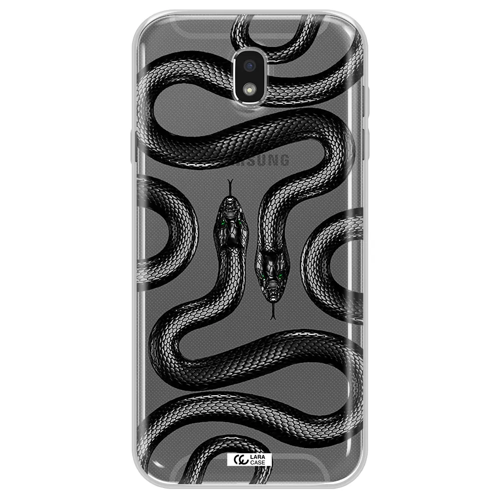 Black Snake Samsung J7 Pro Clear TPU Case