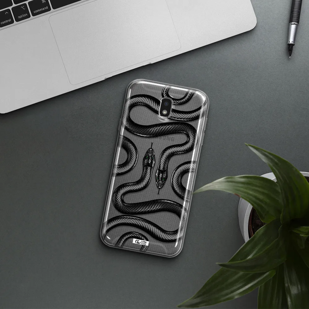 Black Snake Samsung J7 Pro Clear TPU Case