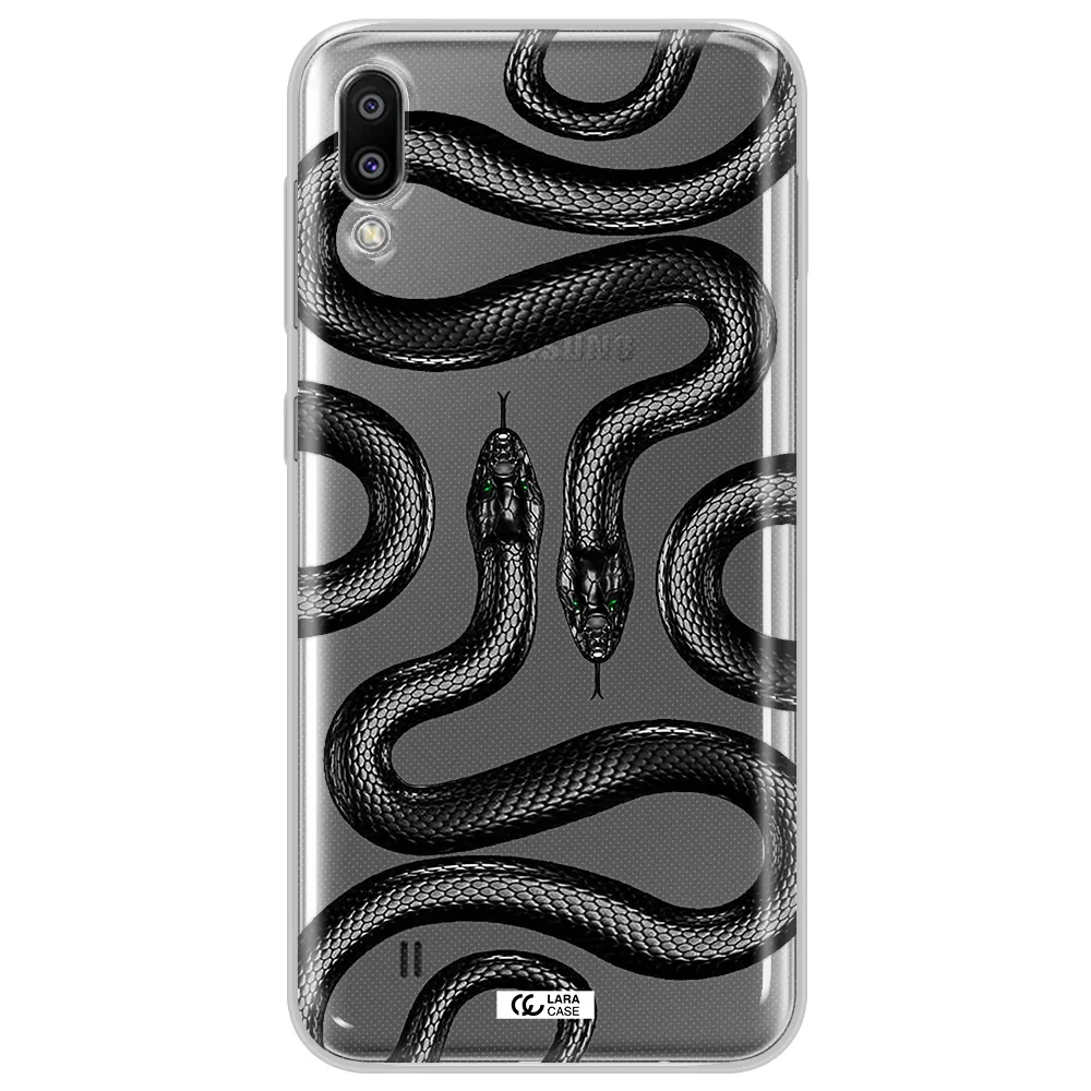 Black Snake Samsung M10 Clear TPU Case