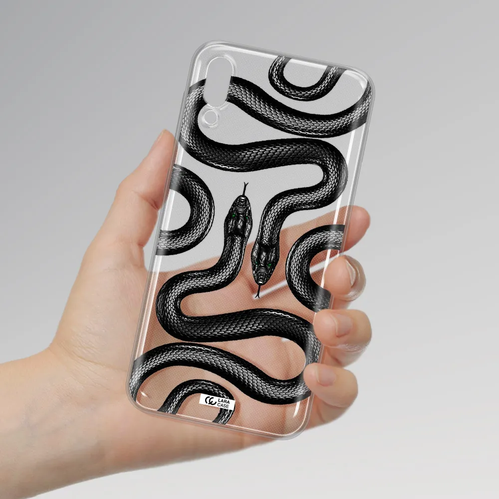 Black Snake Samsung M10 Clear TPU Case