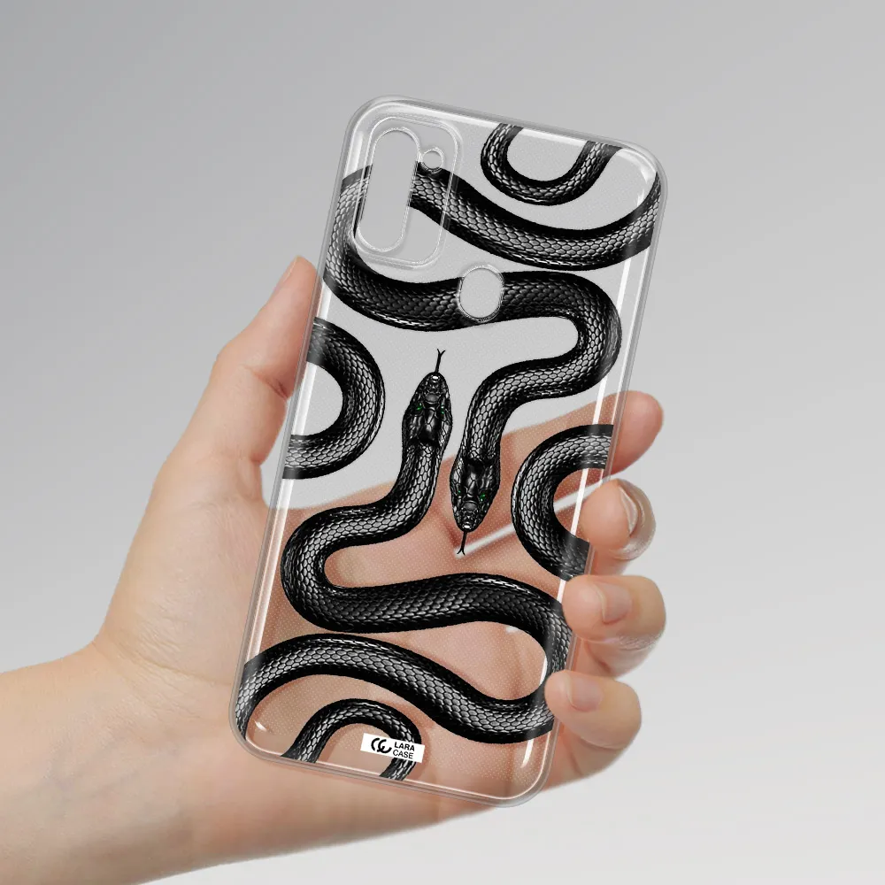 Black Snake Samsung M11 Clear TPU Case