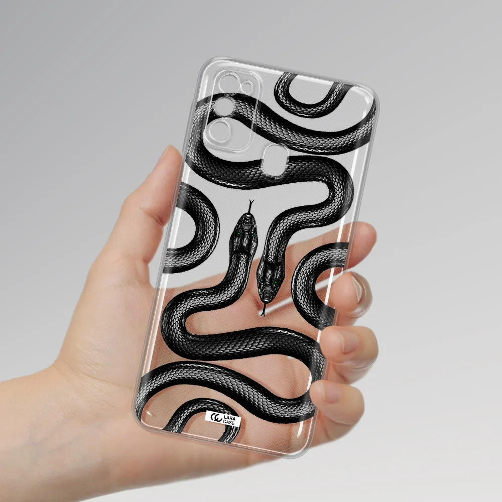 Black Snake Samsung M30S Clear TPU Case