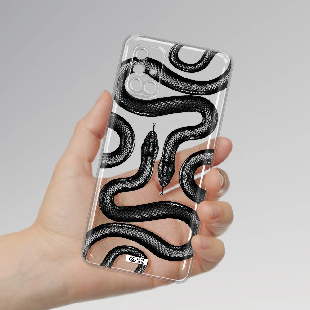 Black Snake Samsung M31S Clear TPU Case
