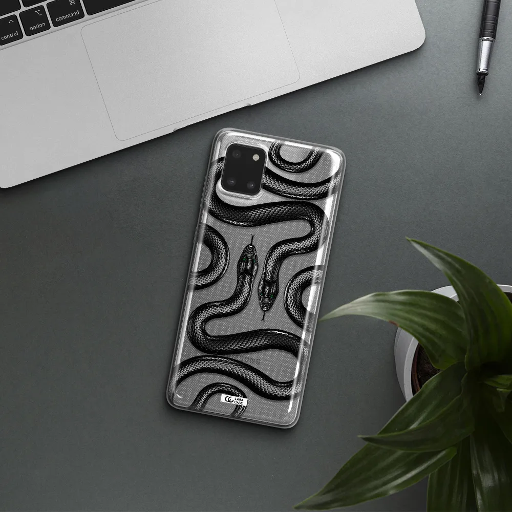 Black Snake Samsung Note 10 Lite Clear TPU Case