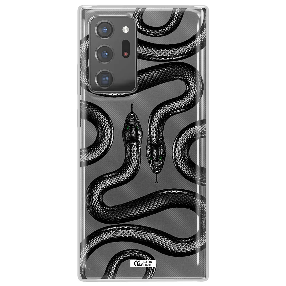 Black Snake Samsung Note 20 Ultra Clear TPU Case