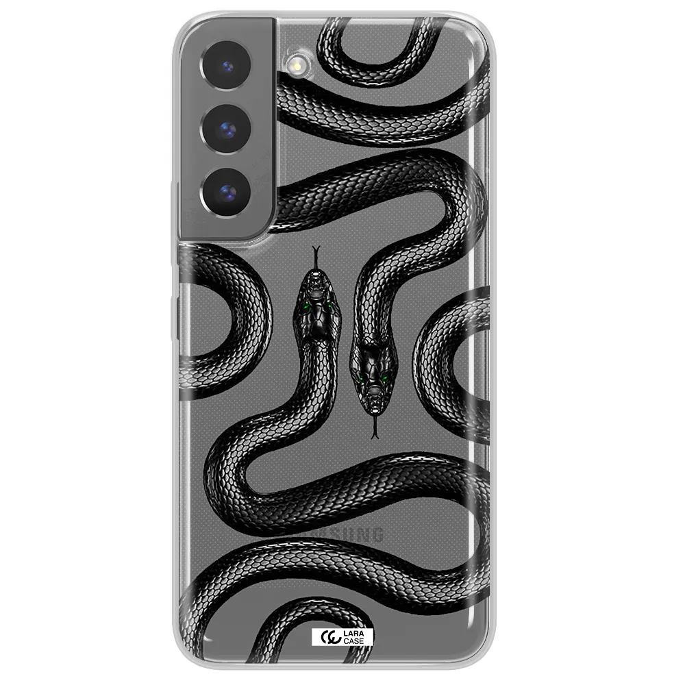 Black Snake Samsung S 22 Plus Clear TPU Case