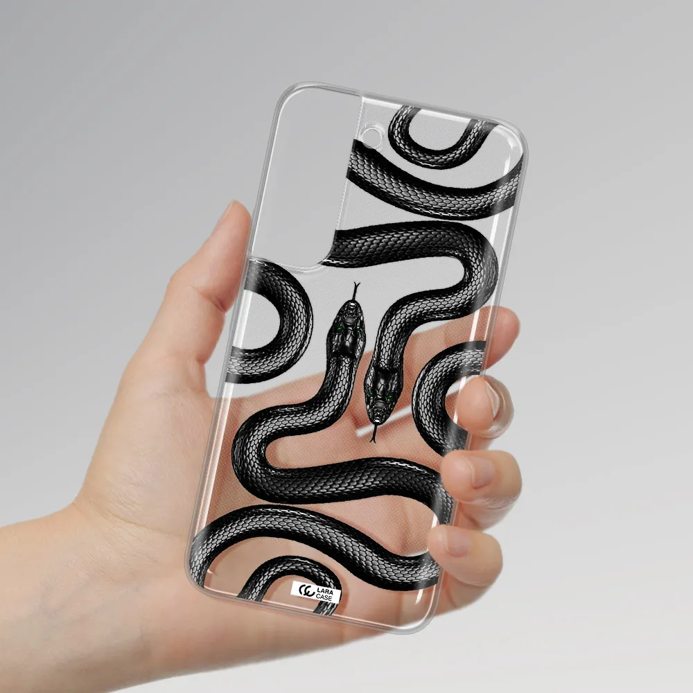 Black Snake Samsung S 22 Plus Clear TPU Case