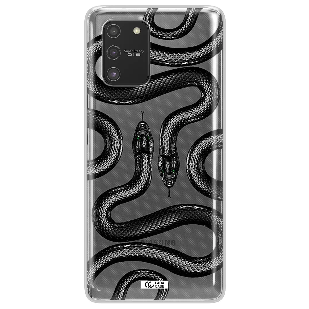 Black Snake Samsung S10 Lite Clear TPU Case