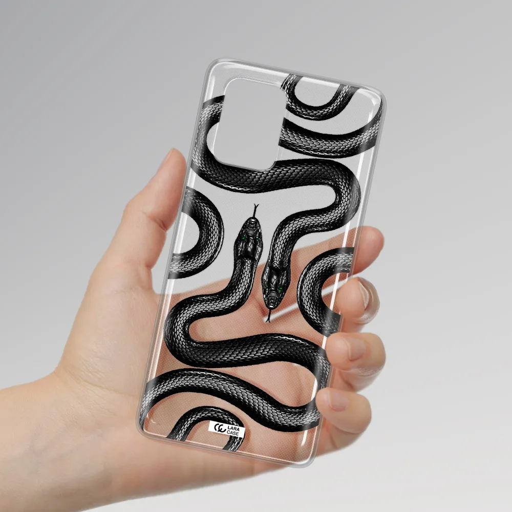 Black Snake Samsung S10 Lite Clear TPU Case