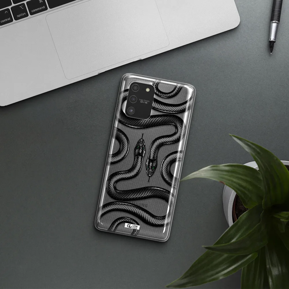 Black Snake Samsung S10 Lite Clear TPU Case