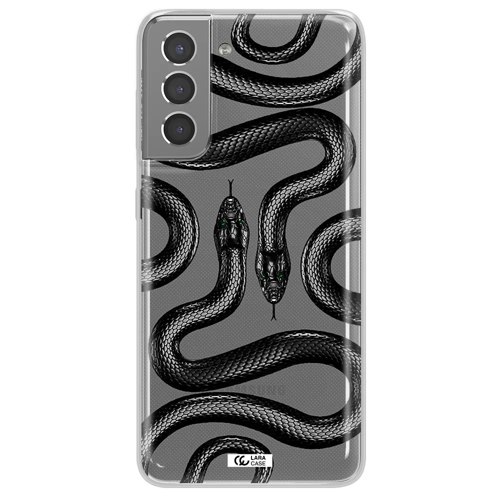 Black Snake Samsung S21 Plus Clear TPU Case