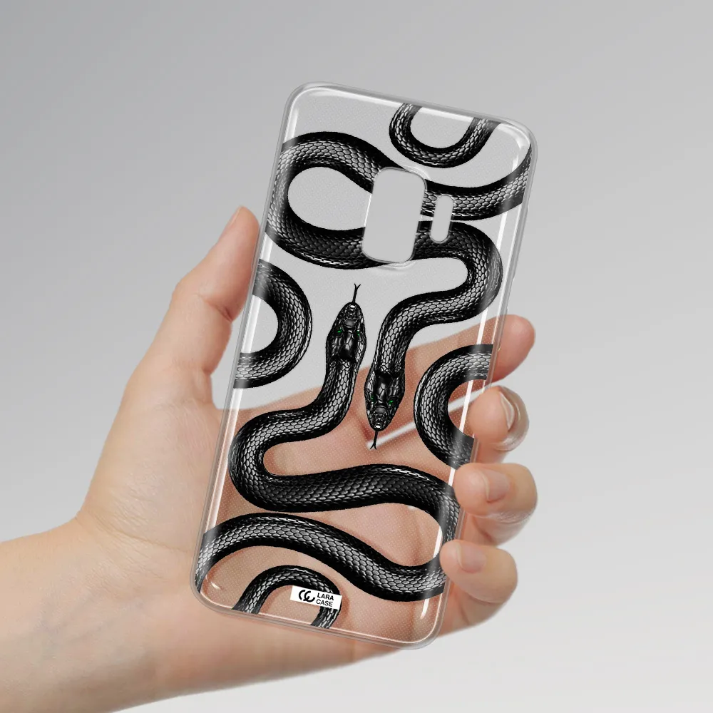 Black Snake Samsung S9 Clear TPU Case