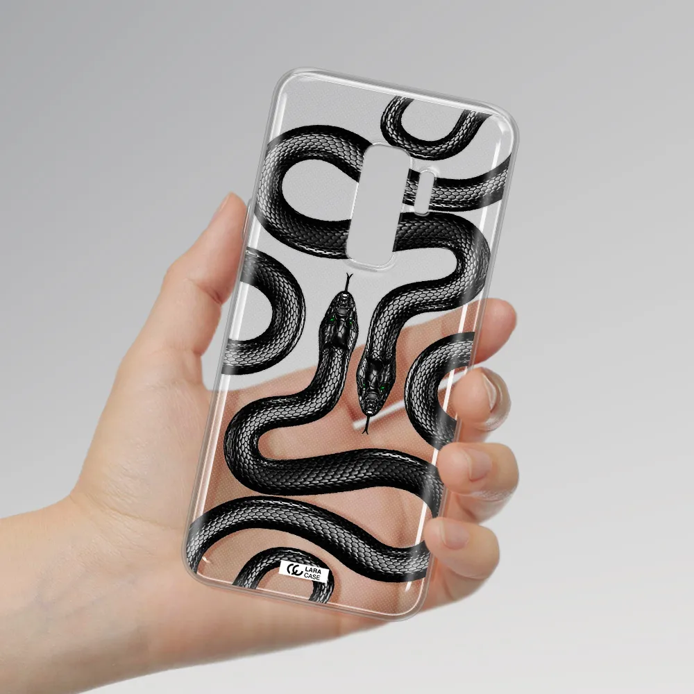 Black Snake Samsung S9 Plus Clear TPU Case