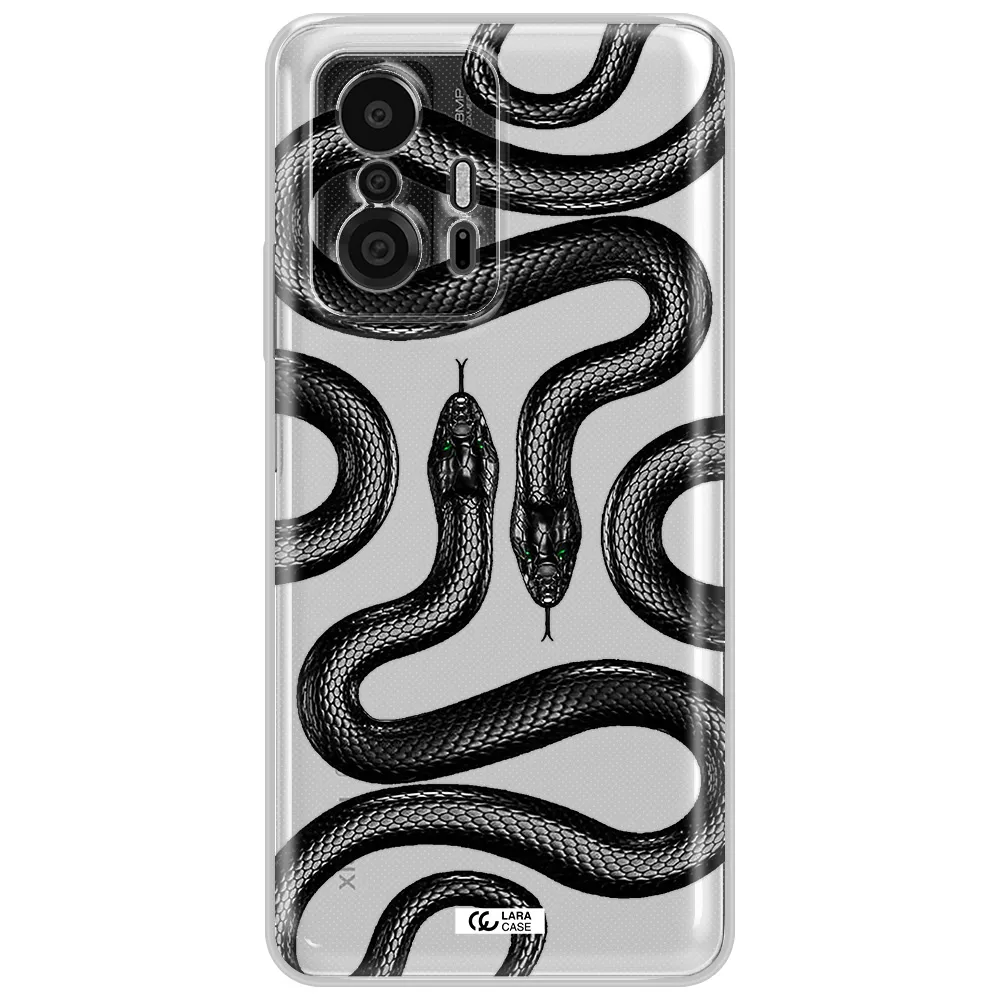 Black Snake Xiaomi 11T Pro Clear Tpu Case