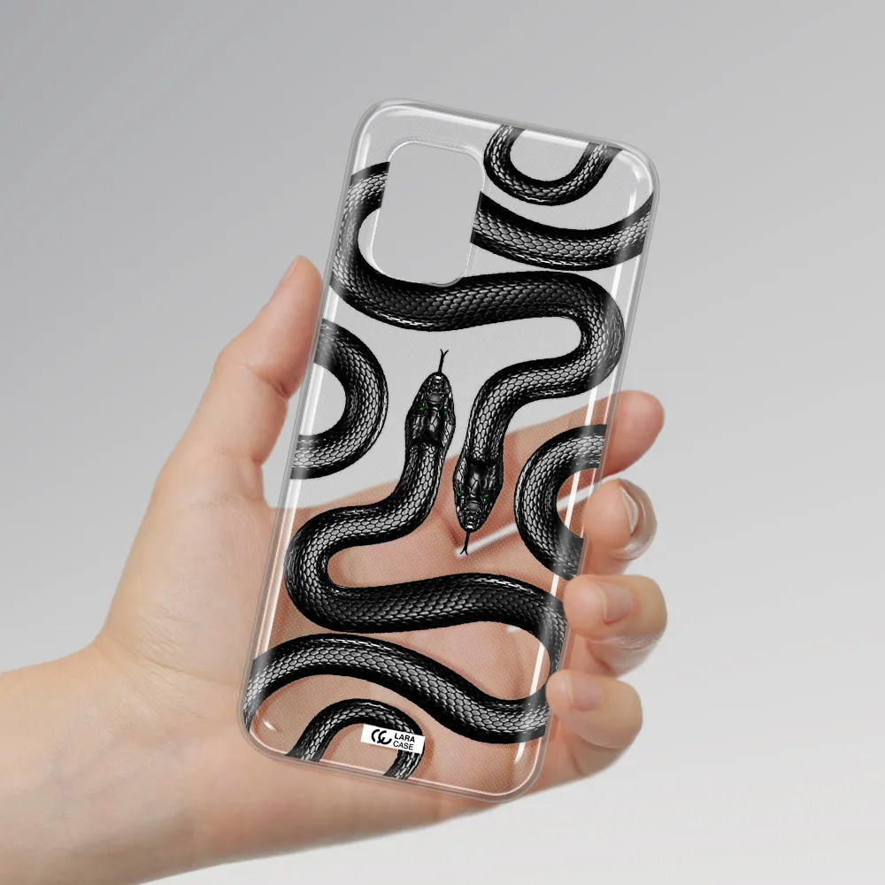 Black Snake Xiaomi Mi 10 Lite Clear TPU Case