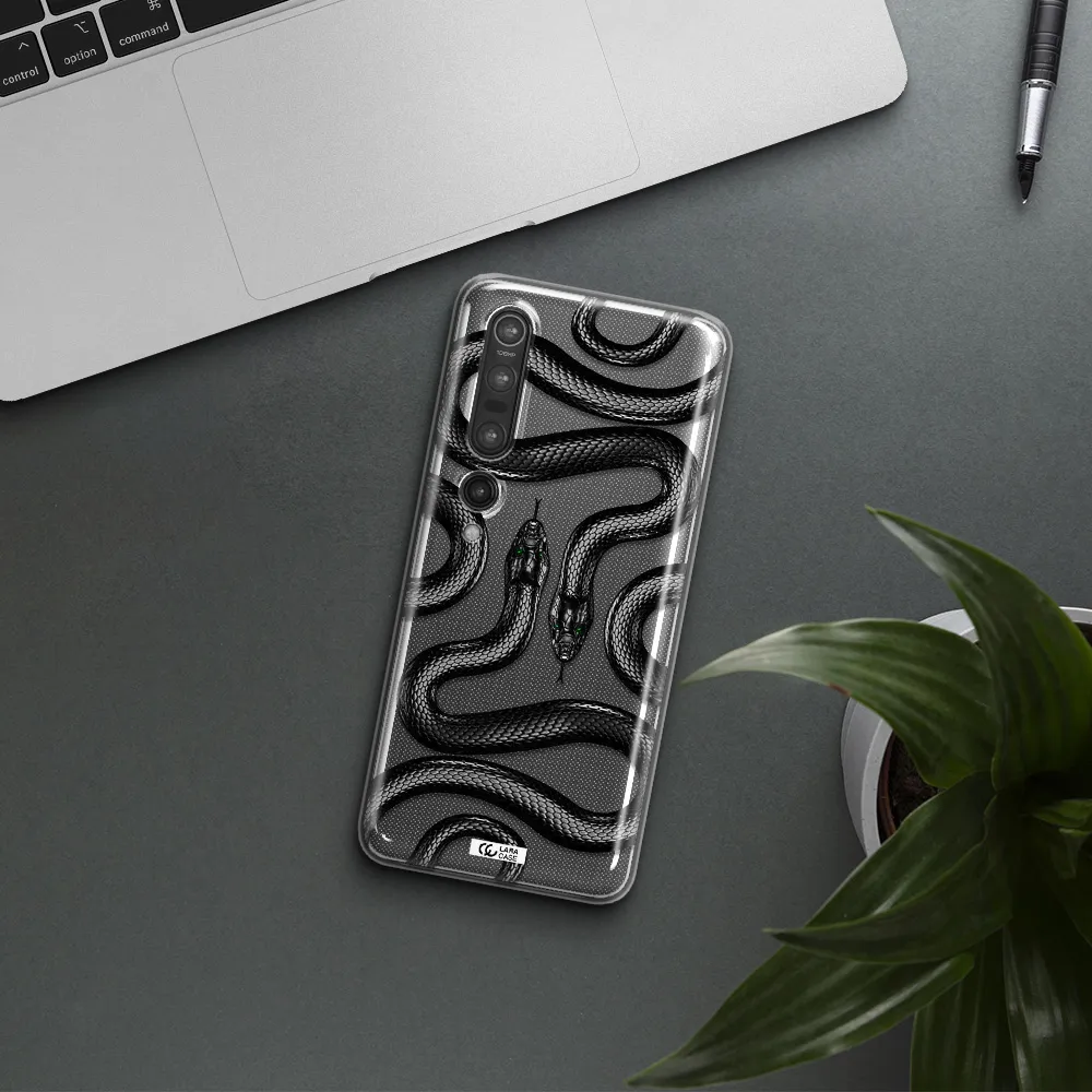 Black Snake Xiaomi Mi 10 Pro Clear TPU Case