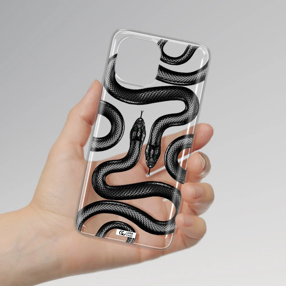 Black Snake Xiaomi Mi 11 Lite Clear TPU Case