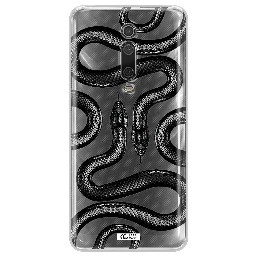 Black Snake Xiaomi Mi 9T Clear TPU Case