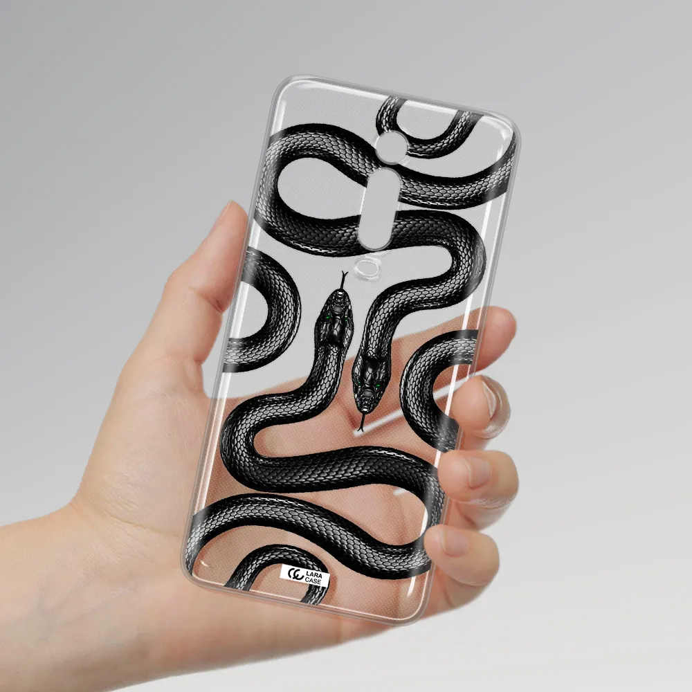 Black Snake Xiaomi Mi 9T Clear TPU Case