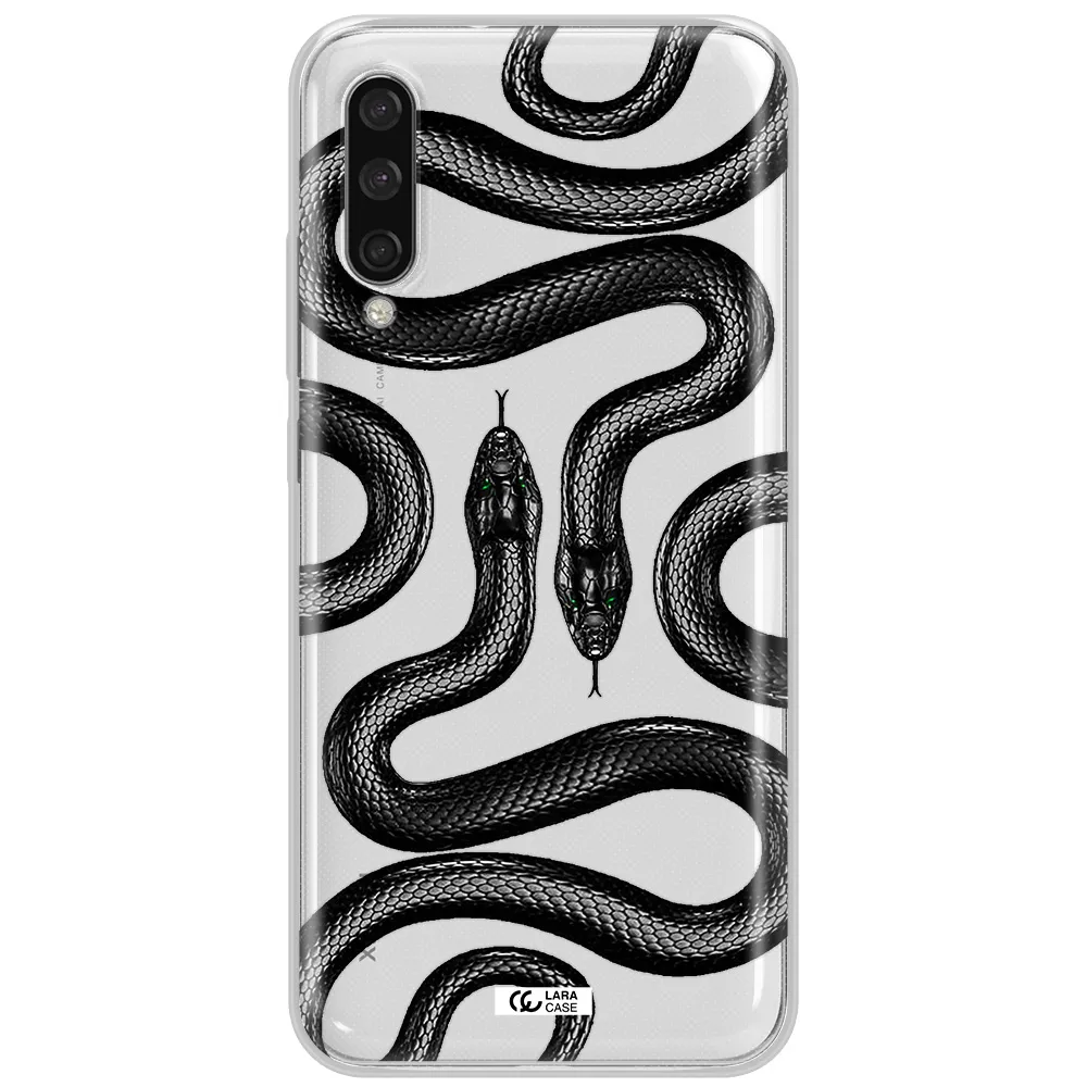 Black Snake Xiaomi Mi A3 Clear Tpu Case